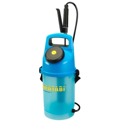 Imagen de Pulverizador de Presión Evolution 7 Capacidad 5L Diseño Ergonómico y Translúcido Amplia Boca Llenado Ideal para Jardín Huerto Fabricado en España