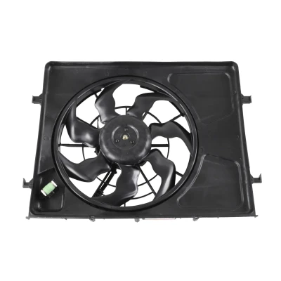 Imagen de ACKOJA A52 01 0013 Ventilador de radiador 12V 120W con bastidor (armazón) HYUNDAI: i30 I Hatchback