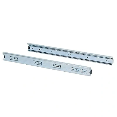 Imagen de Emuca 4177705 Juego de guías correderas a bolas extracción total 45mm x 650mm para cajón