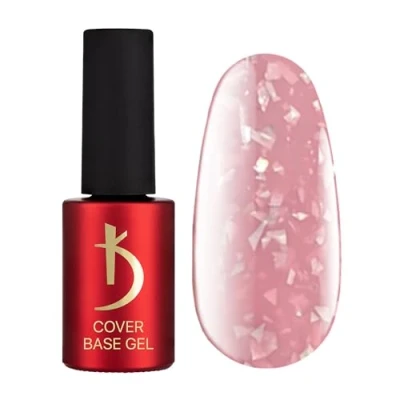 Imagen de Kodi Professional Esmalte Semipermanente Rosa Beige Camuflaje Brilliante Copos Esmaltes Semipermanentes para Uñas 7ml Base Gel Cover Pink Coat UV LED