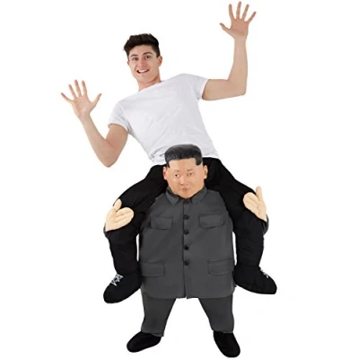 Imagen de Morph Disfraz Líder Kim Jong Un a Caballito para adultos
