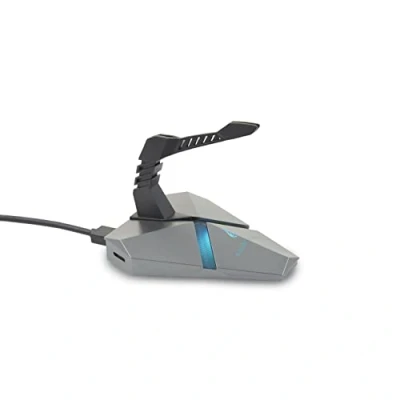 Imagen de Surefire Gaming Mouse Bungee Hub 3 Puertos USB 3.2 Gen 1 Soporte para Cable de ratón RGB microSD PC &amp; Notebook Gamer I Powered by Verbatim