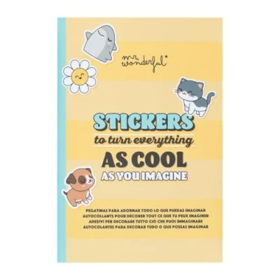Imagen de Mr. Wonderful pegatinas para adornar todo lo que puedas imaginar Contiene normales, con relieve y holográficas