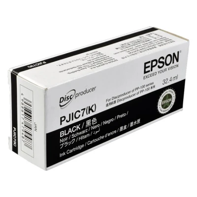 Imagen de Epson Cartucho de Tinta Negra PJIC7(K) C13S020693