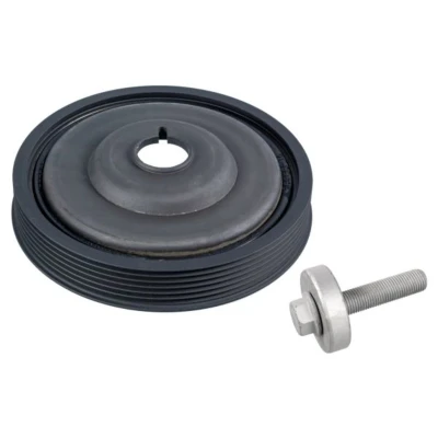 Imagen de SWAG 60 93 6155 Polea de cigüeñal 6PK 155 5 con tornillo, para RENAULT: MEGANE 2, SCENIC 2 Stufenheck