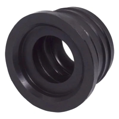 Imagen de SKIR&#039;CO Funda de goma negra 40 x 25 mm para tubo drenaje, conector tubo, adaptador reductor