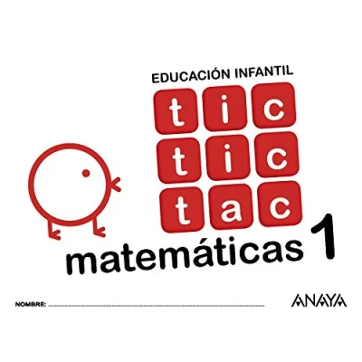 Imagen de tic tac matemáticas 1. (Cuadernos educacion infantil (43))
