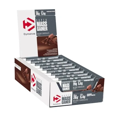 Imagen de Dymatize Super Mass Gainer Bar Deluxe Chocolate Barrita Weight + Proteína