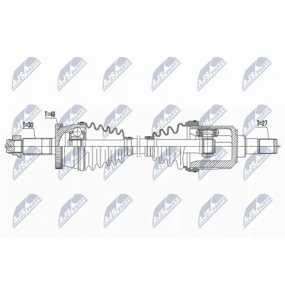 Imagen de Semi eje NTY NPW KA 400