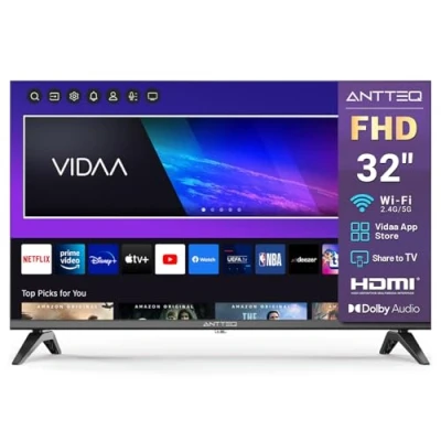 Imagen de Antteq Vita Smart TV 32 Pulgadas,(Televisores 81cm) Full HD,App Store,Share to TV,Netflix/Youtube/Pluto TV,WiFi,Modelo 2024