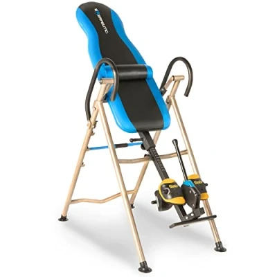 Imagen de EXERPEUTIC 225SL Mesa de inversión Tobillo Airsoft sin pellizcos, Sistema trinquete Seguridad &#039;SURELOCK&#039; y Soporte Lumbar, Unisex, Multicolor, SKJJF344