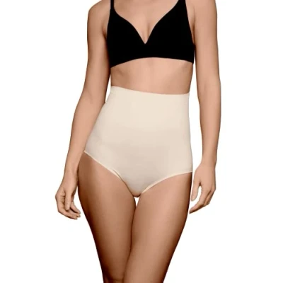 Imagen de Bye Bra Bragas Acolchadas, Cintura Alta, Transpirable, Levanta Cola, Lencería Moldeadora para Mujer, Beige, Tallas: S, M, L (M)