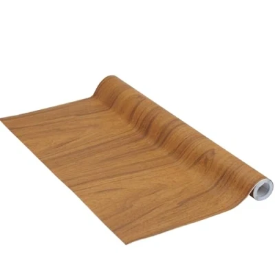 Imagen de Venilia Lámina adhesiva Perfect Fix, Madera Nogal francesa, 45cm x 2m, Espesor 150μ, Vinilo autoadhesivo para muebles o cocina, decorativas papel pintado pared, PVC sin ftalatos, Fabricado en UE