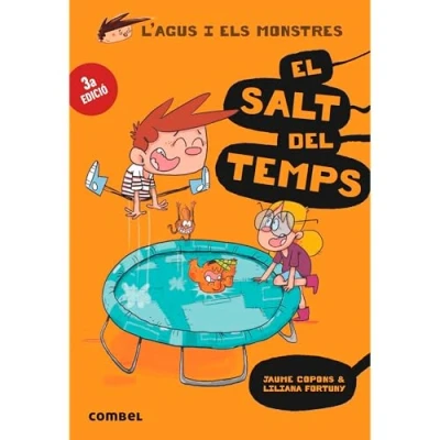 Imagen de El salts del temps: 8 (L&#039;Agus i els monstres)