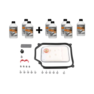 Imagen de VAICO V10 3847 XXL Kit piezas, cambio aceite caja automática Con accesorios, junta cant. de para descarga AUDI: A6 C5 Berlina