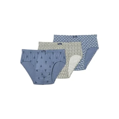 Imagen de Abanderado Slip semicorto Esenciales Estampados Hombre x3, Multicolor (Multicolor), 60