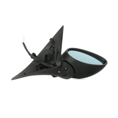 Imagen de espejo retrovisor Tyc 301 0021 derecha negro convexo, tintado en azul, calefactable, con sensor de temperatura, para ajuste elect. norauto,