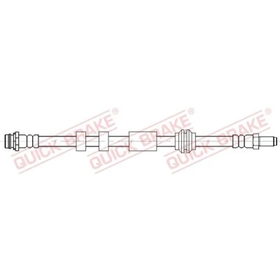 Imagen de QUICK BRAKE 32.840 Latiguillos de Freno 390 M10x1 FORD: S Max Mk1, MONDEO 4
