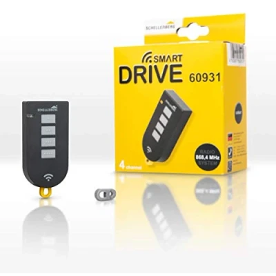 Imagen de Schellenberg 60931 Mando Garaje Smart Drive, Antracita, 4 Kanal Handsender
