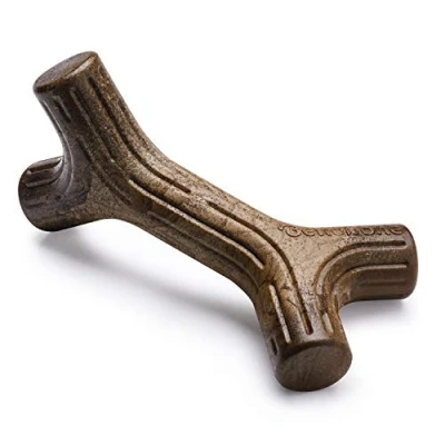 Imagen de Benebone Juguete masticable Indestructible para Perros masticadores agresivos, rompedor de aburrimiento Resistente Larga duración Perros, Sabor a Madera Arce Real,