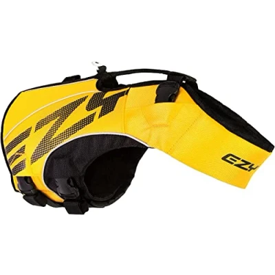 Imagen de EZYDOG X2 Boost Chaleco Salvavidas Canotaje, Apto para Perros, Tabla de Remo, flotabilidad Superior, Mango Rescate, (XS, Amarillo)