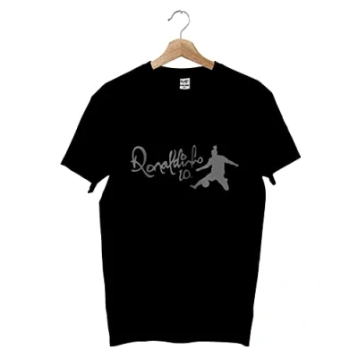Imagen de Ronaldinho10, T shirt, Official Product, Tee Black, Sign&amp;Skill