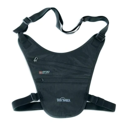 Imagen de Tatonka Geldaufbewahrung Skin Chest Holster RFID B Mochila, Color Negro, Talla 19 x cm, 30.0 l