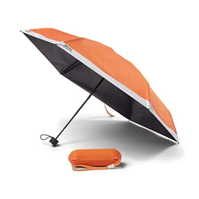Imagen de Copenhagen Design Pantone Umbrella Travel foldable in Box with keychainstrap, Orange