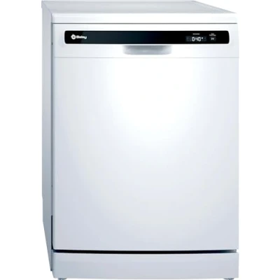 Imagen de Balay Lavavajillas, 60 cm, Libre Instalación, Motor ExtraSilencio, Tercera Bandeja, HomeConnect, Display digital interior, 6 programas, 13 Servicios, Función Pausa+Carga, Blanco, 3VS6362BA