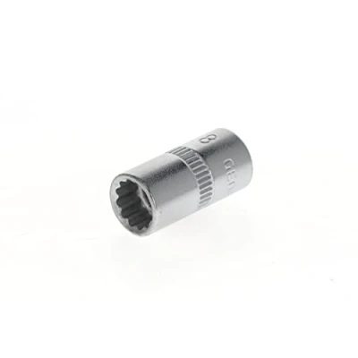 Imagen de GEDORE vaso, Llave de Accionamiento 1/4&#039;&#039; 6,3 mm, doce cantos, 8 mm ancho, Herramienta, D 20 8, Acero cromado