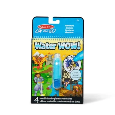 Imagen de Melissa &amp; Doug Water Reveal Pad Adventure Activity Books On The Go, Color (19317)
