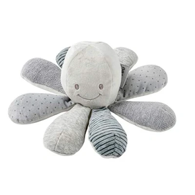 Imagen de Nattou LAPIDOU pulpo de actividad, Color gris, 20 cm (Jollymex 879743)