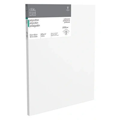 Imagen de Winsor &amp; Newton Lienzo de polialgodón, Algodón, Blanco, 50 x 60 45 cm
