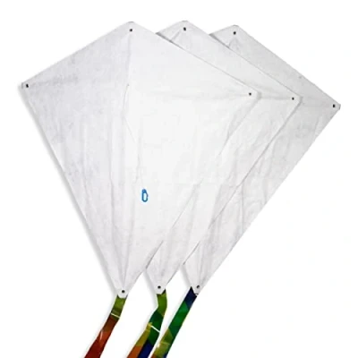 Imagen de CIM Cometa de una Cuerda 3 Unidades Fixi M Set Completo para Construir a Mano 61 x 65 cm Cordón y Cola la incluidos