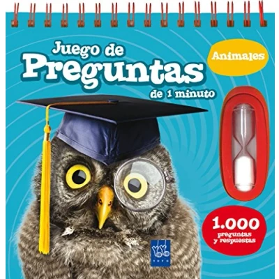 Imagen de Juego de preguntas 1 minuto. Animales: 1.000 y respuestas. Animales