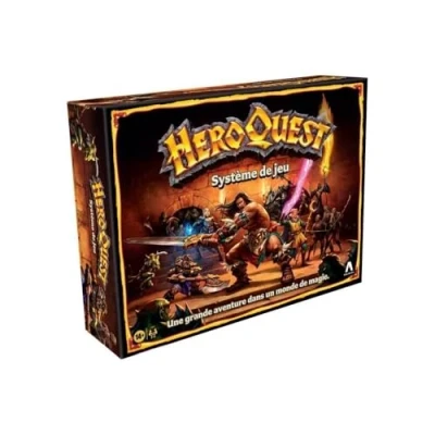 Imagen de Avalon Hill, Sistema de Juego HeroQuest, Aventuras Fantásticas Estilo Mazmorra, a Partir 14 Años, 2 5 Jugadores
