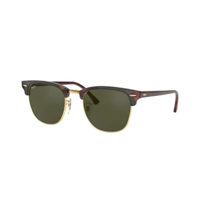 Imagen de Ray Ban 0RB3016 Clubmaster Gafas de sol, Mujer, Talla: 51, Braun/goldfarben