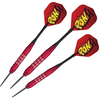 Imagen de Viper Comix Dardos de Punta Acero, 22 Gramos, Unisex, Red (Pow)