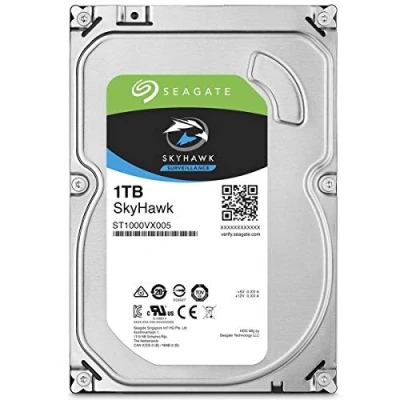 Imagen de Seagate Technology Skyhawk 1TB 3,5&#039;&#039; 64MB ST1000VX005, Negro