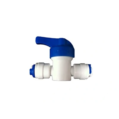 Imagen de The Water Filter Men válvula del Grifo en línea 1/4 &quot;, Paras Tubo 1/4&quot;, ósmosis inversa a frigorífico