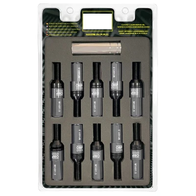 Imagen de OMP OMPS09981402 Tornillos de Rueda M14X1.5 28mm plata 17/19 Aluminio