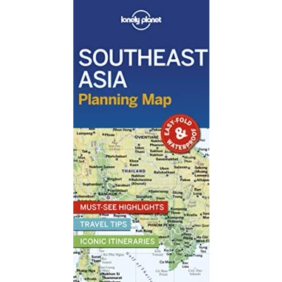 Imagen de Lonely Planet Southeast Asia Planning Map [Idioma Inglés]