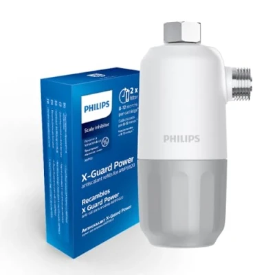 Imagen de Philips Water INHIBIDOR de CAL, filtración en 3 etapas, capacidad 27.000 L, protege tu lavadora, lavavajillas y calentador agua