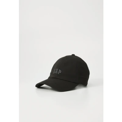 Imagen de GAP Gorra de béisbol con logotipo para hombre, Negro (True Black), talla única
