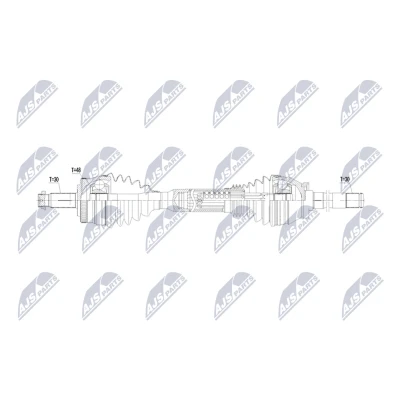 Imagen de Semi eje NTY NPW LR 057