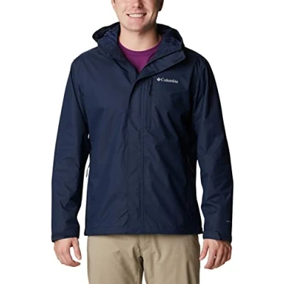 Imagen de Columbia HIKEBOUND Jacket Chaqueta Hard shell, Hombre, Talla: Small, Collegiate navy