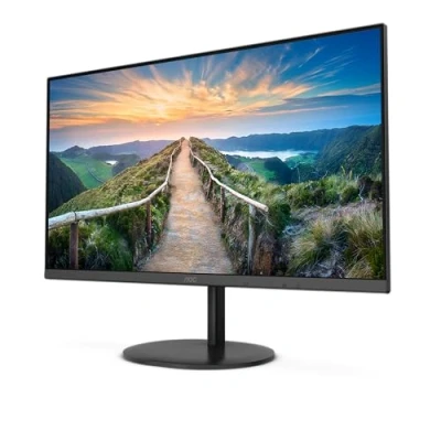 Imagen de AOC Q27V4EA Monitor QHD de 27 pulgadas, AdaptiveSync (2560 x 1440, 75 Hz, HDMI, DisplayPort), color negro