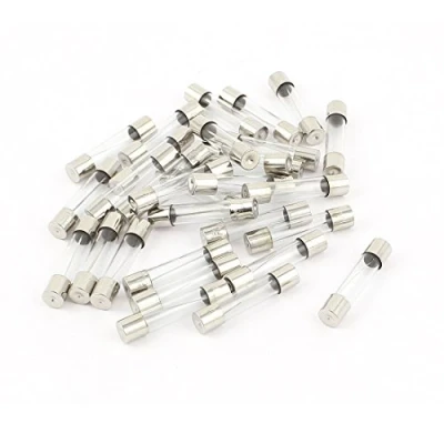 Imagen de Copapa Tubos de fusibles vidrio (50 unidades, 250 V, 15 A, rápida acción soplado 5 mm x 20 mm, A)