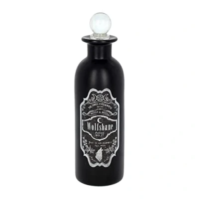 Imagen de Nemesis Now Wolfsbane Botella de poción (21 cm), color negro