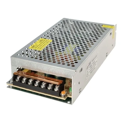 Imagen de Jandei Fuente de Alimentación Transformador 110/220V AC a 24V DC 200W 8,3A, Instalación en Interior IP20, para Tira Led, Neón o Dispositivos Bajo Voltaje
